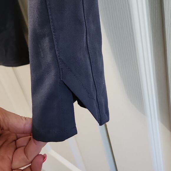 Grey's Anatomy Women's Charcoal Gray Elastic Tie Waistband Scrub Pants Size LG - Picture 5 of 12